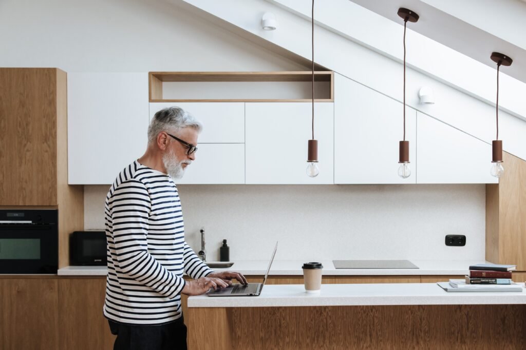 SEP IRA for freelancers — self-employed worker reviewing retirement account contributions