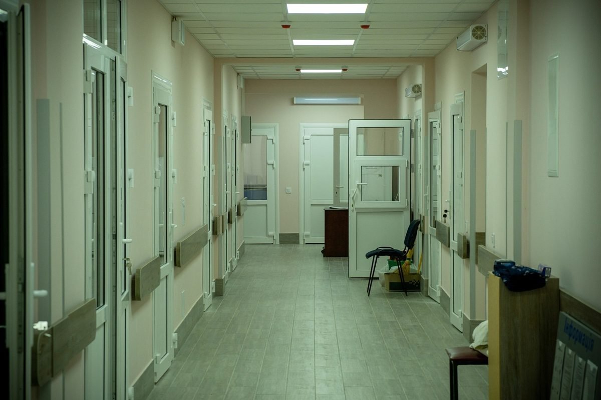 Hospital corridor linked to a long-term disability claim