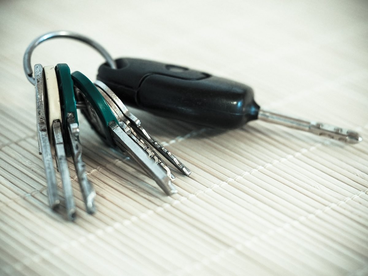 House keys handed over after closing costs are paid