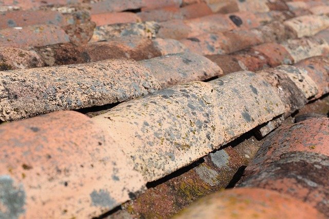 Roof shingles on a house, a key factor in homeowners insurance cost