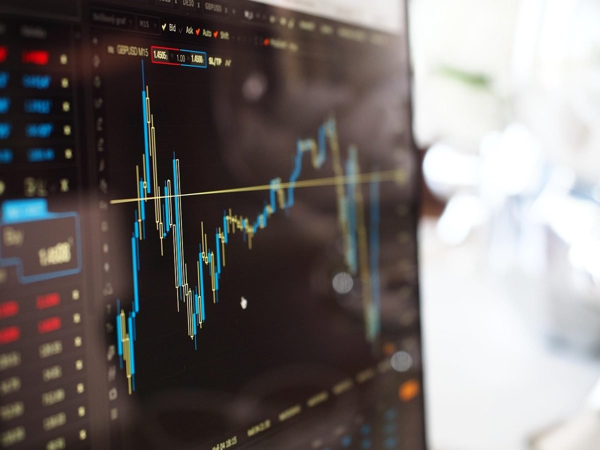 Stock market chart showing growth for investing in 2026