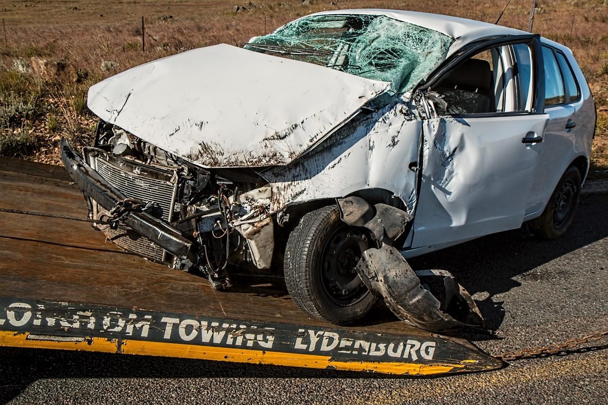 Wrecked car, a claim an umbrella policy can help cover